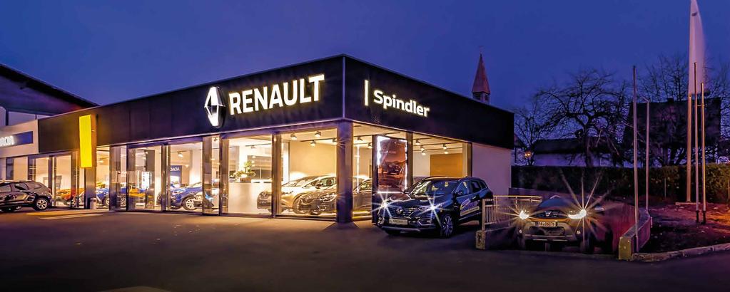 Ein Ort zum VERWEILEN Vor ungefähr 12 Monaten wurde in Hutthurm-Prag beim Autohaus Spindler ein nagelneuer Showroom für alle Fahrzeuge der Marken Renault und