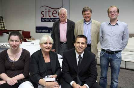 Vorgestellt SiTec Schlafsysteme Seit über 20 Jahren ist die Firma Si- TecFoam GmbH am Westring 3 im Gewerbegebiet Büren-West im Bereich der Produktion von Matratzen und der Herstellung von