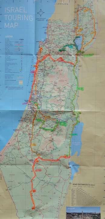 Zeit grundschule landkarte jesu israel zur Evang. Schuldekane