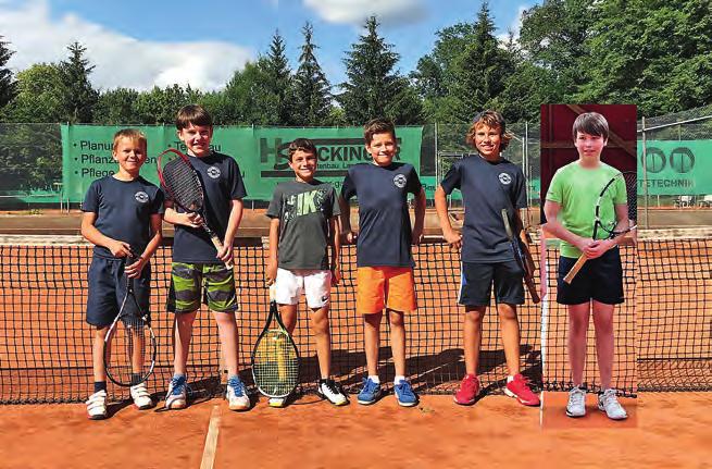 Jugend aktuell Von links: Linus Mößner, Niklas Haffner, Leon Teller, Mathis Hepp, Ben Röcker, Simon Ploppa Kids Cup U12-3 eine neue Mannschaft findet sich!