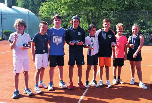 Die Jugendclub meisterschaften 2018 Kids-Cup U12 Juniorinnen U18 Platz 1 Henri