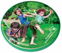 410 g Art.-Nr. 108016000 13,99 GaLaBau-Frisbee Give-away mit Spaß-Effekt für Jung und Alt.