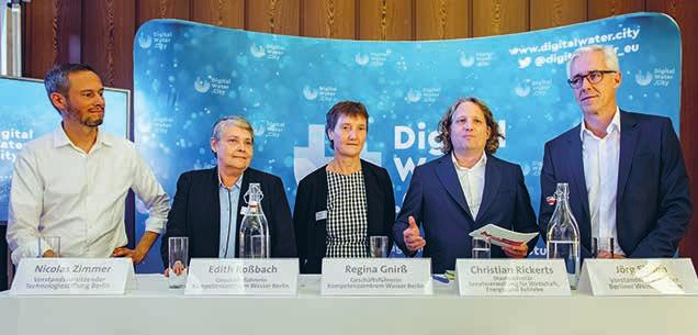 NETZWERK KOMMUNIKATION Digitale Lösungen für das Wassermanagement in der Stadt Auftaktveranstaltung DWC-Berlin Vorstellung des EU-Vorhabens DWC im Pressegespräch am 5.