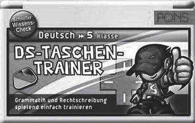 Reinhild Spies über PONS DS Taschentrainer Deutsch 5. Klasse: Grammatik und Rechtschreibung spielend einfach trainieren Anne Scheller, 2011, Stuttgart, PONS GmbH ISBN: 978-3-12-561764-3, 96 S.