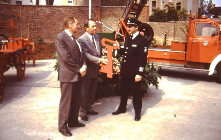 Inbetriebnahme der Feuer- und Rettungswache vor 30 Jahren Von der erstmaligen Beantragung zum Bau einer neuen Wache im Jahr 1973 bis zur tatsächlich Umsetzung vergingen viele Jahre.
