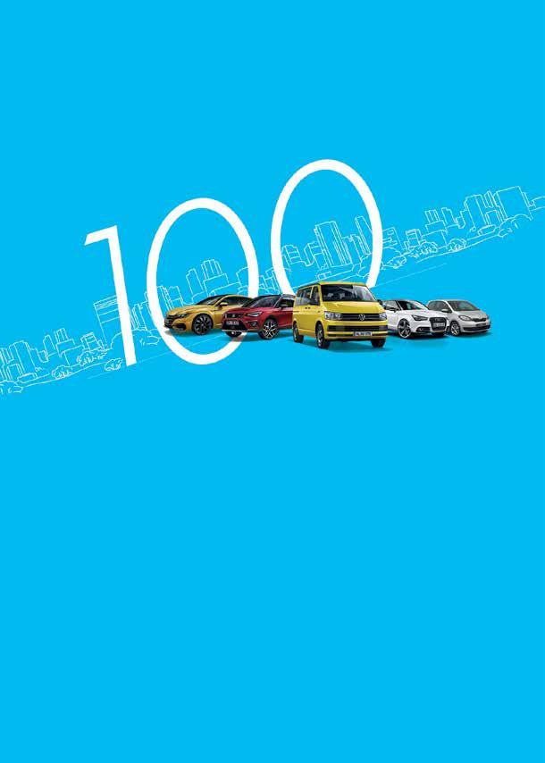 100 JAHRE HAHN 100 ANGEBOTE FÜR SIE! Wir feiern unser 100-jähriges Firmenjubiläum mit 100 attraktiven Jubiläumsangeboten! Sichern Sie sich jetzt Ihren Traumwagen zum Jubiläumspreis.