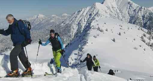 Skitour Galtjoch Leitung: Udo Sommer Namloser Wetterspitze, 2.553 m, Skitour am 10. 2. 2013, so stand es im Tourenprogramm.