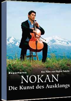 Film Nokan Kunst des Ausklangs Nokan Kunst des Ausklangs - ein japanischer Film von Yojiro Takita aus dem Jahr 2008 Daigo ist Cellist in einem Orchester, verliert aber seine Stelle und macht sich auf