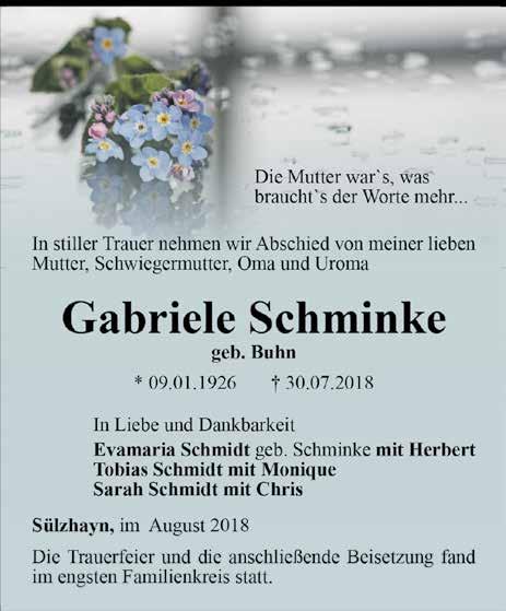 Seite 22 September August 2018 Nr. 89 Gottesdienstplan Pfarrbereich Ellrich Ev.