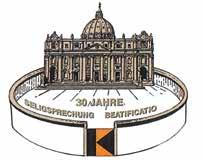 Einladung zur Rom-Wallfahrt im Oktober 2021 30. Jahrestag Selig sprechung Adolph Kolping Im Jahr 2021 jährt sich die Seligsprechung Adolph Kolpings zum 30. Mal! Aus diesem Anlass finden vom 25.