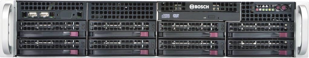 DIVAR IP all-in-one 7000 (2U) Systemüberblick de 15 Komponente Beschreibung Die Systemlüfter werden durch das Mainboard mit Strom versorgt. Die Lüfter sind 2 HE hoch.