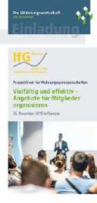 Der VdW Rheinland Westfalen unterstützt daher die Neugründung von Wohnungsgenossenschaften durch sein umfangreiches Beratungsangebot von der ersten Idee bis hin zur Gründungsversammlung.