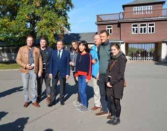 Internationale und nationale Kooperationen Mittwoch Der heutige Tag stand unter dem Motto Geschichtliches. Unsere Gäste und wir besuchten die Gedenkstätte Buchenwald.