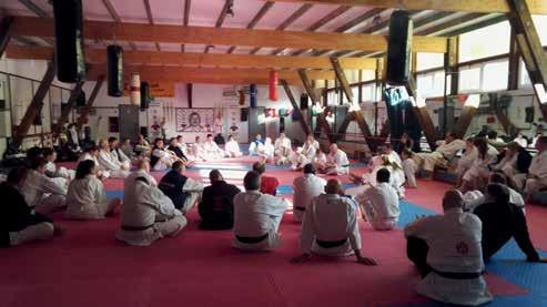 Koshinkan 70 Karateka beim Stilrichtungslehrgang in Oberhausen von Frank Feemer Was für ein Start in das Karate-Jahr 2017 in Oberhausen: Karateka aus ganz Deutschland waren teils über 300 km weit