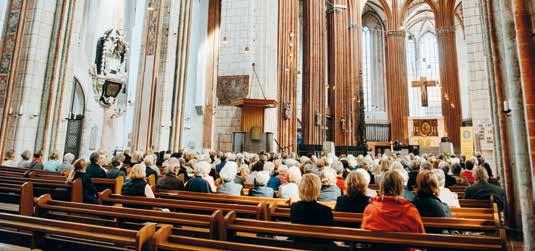 IW DEUTSCHLAND 50 JAHRE IW DEUTSCHLAND DANKE DEM IWC LÜBECK! Mit einem Festakt in der Marienkirche zu Lübeck begannen am 13. September 2019 die offiziellen Feierlichkeiten zum 50.