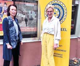 SOZIALES ENGAGEMENT Visiting the Past Von New York nach Essenheim Zur Kinomatinee unter diesem Titel hatte die Präsidentin des IWC Kaiserslautern, Eva Munzinger- Basch, Interessierte eingeladen.