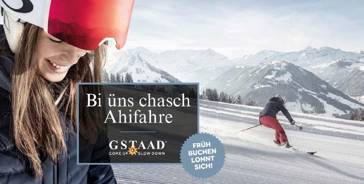 Halbjahresbericht der Gstaad Marketing GmbH Wir blicken auf ein spannendes Marketingjahr zurück.