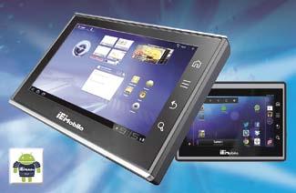 Industrie-PCs/Single-Board-Computer Tablet-PCs - mal leicht, mal stylisch ICELOG, einen Mobile Elite Manager mit modernsten Kommunikationsfunktionen und stylischem/elegantem Aussehen.