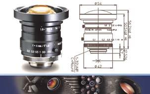 Bildverarbeitung CCD-Kameras mit Sequencer-Funktion und Farbverbesserung Großes Blickfeld - 1 Zoll 6-mm-Optik Seit Anfang Juni werden alle neu produzierten aviator GigE Vision und Camera Link-Kameras