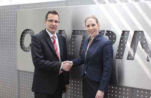 Business-Talk Klaus Böhmer wird neuer SEO der Contrinex AG Annette Heimlicher (CEO) empfängt Klaus Böhmer (SEO) bei der Firma Contrinex.