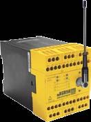 Aufbau und Funktion Das System Radiosafe Zustimmtaster besteht aus einem Empfänger, der mit der Anlagensteuerung verbunden wird und einem Handgerät.