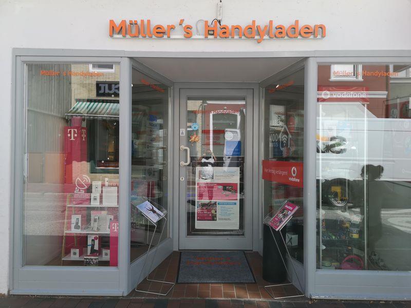 Vorstellung eines Werbepartners Müller s Handyladen Hauptstraße 70 23879