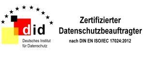 17024:2012 (DID) 2019 Zertifizierung Betrieblicher und externer Datenschutzbeauftragter (IHK) 2017 Fachdienstausbildung Sanitätsdienst (DRK)