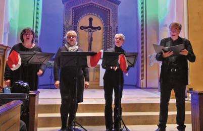 Rückblicke Auch das nun schon zur guten Tradition gehörende 24. Adventskonzert bildete wieder den musikalischen Höhepunkt in der Arbeit des Kirchenchores an St. Marcus in der Vorweihnachtszeit.