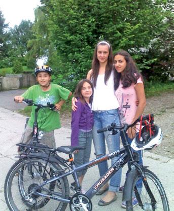Psychosoziale Betreuung Radtour mit Refugio-Kindern 2011 Kinder und Jugendliche