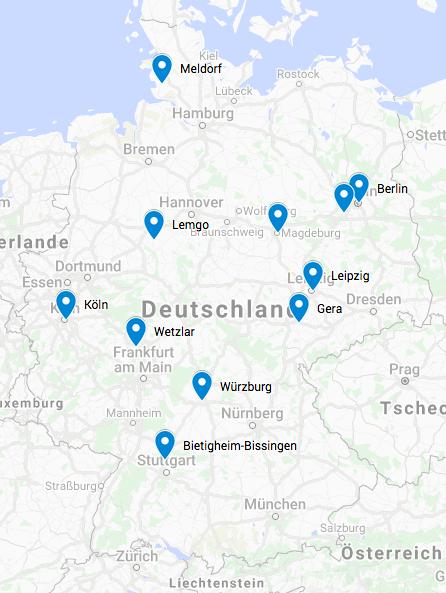 Datenerhebung Magdeburg Potsdam Multizentrische Rekrutierung: 11 ambulante/teilstationär tätige NeuropsychologInnen Pre/Post-Tests vor Ort/per Videosprechstunde Interventionsbezogene Betreuung durch