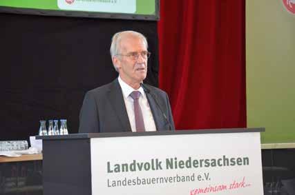 Aus dem Kreisverband 7 Antworten auf Zukunftsfragen fehlen Mitgliederversammlung vom Landvolk Niedersachsen in Hannover Hannover (lpd).