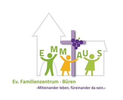 KiTa / Familienzentrum Emmaus...immer auf dem Weg! Nach vielen Entwürfen können wir Ihnen und Euch nun endlich unser neues Logo vorstellen.