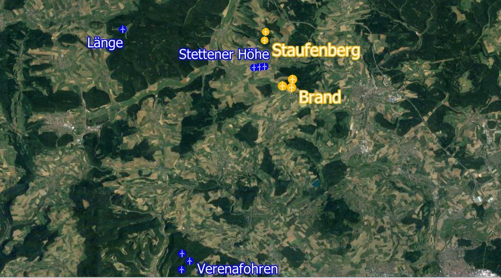 Windpark Brand / Staufenberg Brand = Gem. Tengen / Staufenberg = Gem.