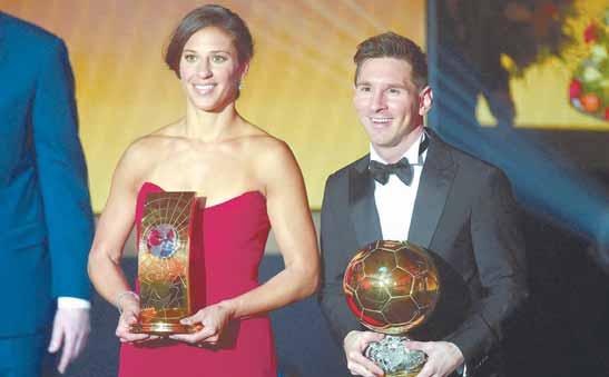 Dienstag, 12. Januar 2016 Rhein-Neckar-Zeitung / Nr. 8 22 SPORT E I N W U R F Magischer Messi Von Joachim Klaehn Es ist schon ein Hochgenuss, Lionel Messi im Fernsehen zu beobachten.