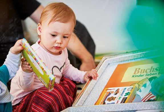 BUCHSTART 1 Jahresbericht 2019 Mit dem Buchgeschenk vom Kinderarzt bringt Buchstart 1 das Thema Bücher in die Familien und gibt ihnen einen spielerischen, niedrigschwelligen Impuls zum gemeinsamen