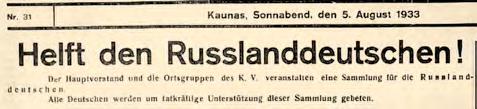 Professor Oskar von Büchler gründete 1920 in Zusammenarbeit mit anderen Vertretern der deutschen Minderheit die Partei der Deutschen Litauens.