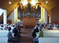 In diesem Jahr stand nicht ein Komponist, sondern die Orgel selbst im Mittelpunkt der kurzen Gesprächskonzerte, wurde die Orgelmusik und der Orgelbau doch 2017 von der UNESCO zum Immateriellen