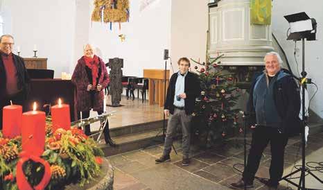 4 8. November 00 Lokaler Kulturgenuss in der Weihnachtszeit Der Holsteiner Kulturwinter fördert regionale Kunst in Zeiten des Lockdowns utin (t).