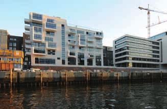 Ästhetische Nachhaltigkeit Dieses Haus einer Baugemeinschaft reiht sich in die zeitgeistige Architektur der Hafencity-Bebauung ein.