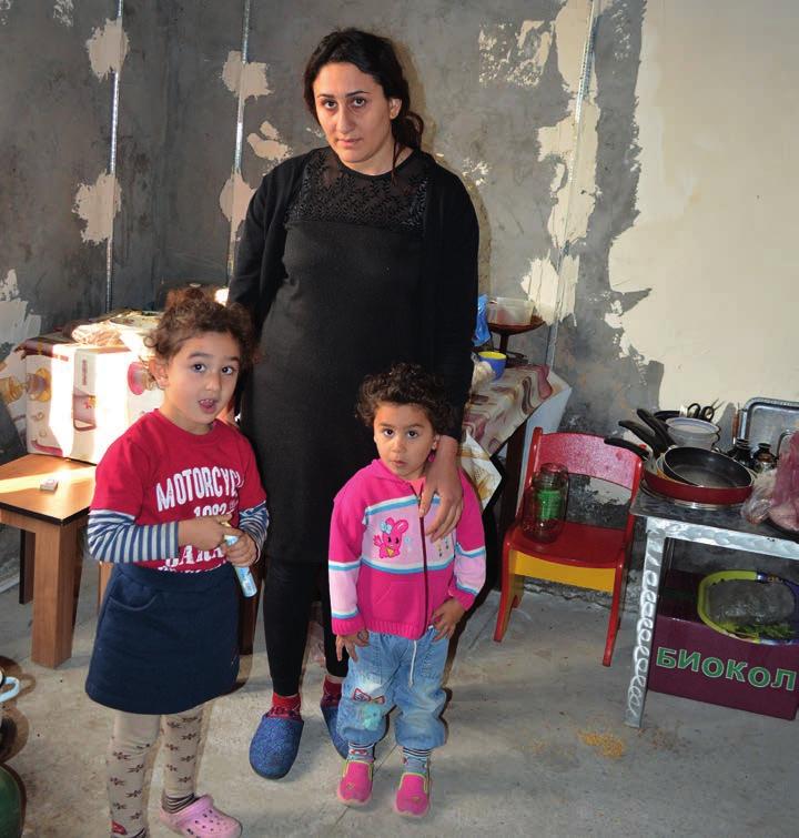 Ein warmes Zuhause und eine Kuh für Familie Babayan Mit wenig viel bewirken Noch ist es kalt, doch das könnte sich bald ändern.