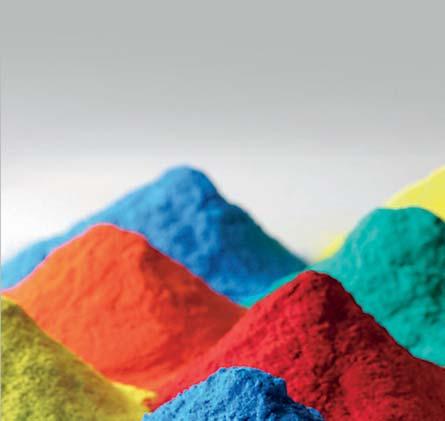 62 ROHSTOFFE Gute Farbergebnisse für anspruchsvolle Werkstoffe Pigmentinnovationen für