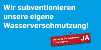 Juni 2021 sowohl über die Initiative für eine Schweiz ohne synthetische Pestizide (Pestizidinitiative) wie auch über die Initiative für sauberes Trinkwasser (Trinkwasserinitiative) werden abstimmen