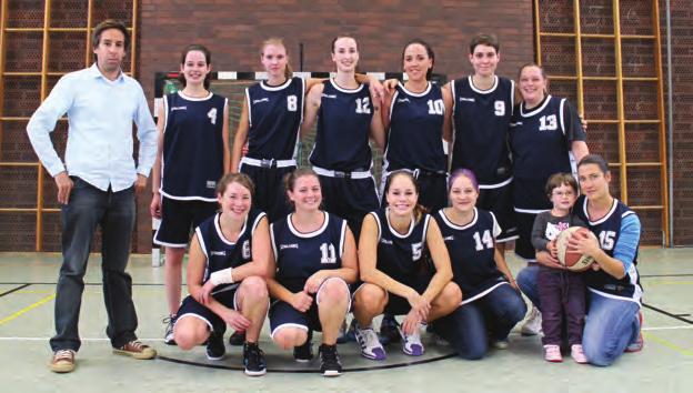 Basketball Damen 1 Für die erste Damen-Mannschaft endet die Saison auf dem vierten, und damit mittleren Tabellenplatz der Landesliga.
