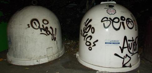 Es gibt auch heute noch verschiedene Arten von Graffiti, deren Abgrenzung aber oft nicht eindeutig zu erkennen ist.