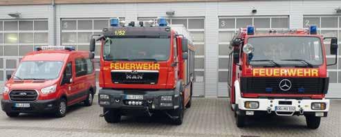 Fahrzeugbeschaffung Das Jahr 2020 begann für die Feuerwehr mit einem Schockmoment: Aufgrund erheblicher technischer Mängel musste das Löschfahrzeug LF 16/20 außer Dienst gestellt werden.