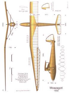 große Aufgabe gestellt: Sie wollen das erste Hochleistungssegelflugzeug von Wolf Hirth nachbauen, das sogenannte Moazagotl.