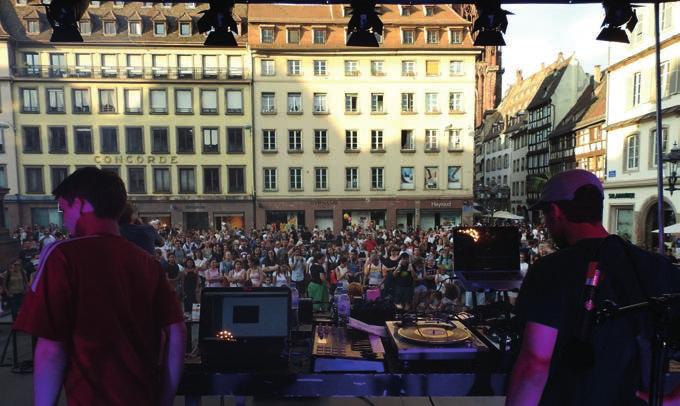 Die Dresdner Band Neustädter Hartz freute sich über den Auftritt im Elsass und die Straßburger Gruppe Prokop spielte im Rahmen von Fête de la Musique meets Europe auf dem Dresdner Neumarkt.