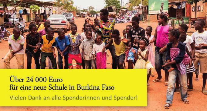 Schulprojekt in Burkina Faso Vom 14. Juni bis 3.