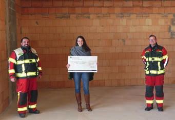 Spenden an die Feuerwehr Waakirchen für den Neubau des Feuerwehrhauses Auf der Fotoseite zu sehen (Fotos von