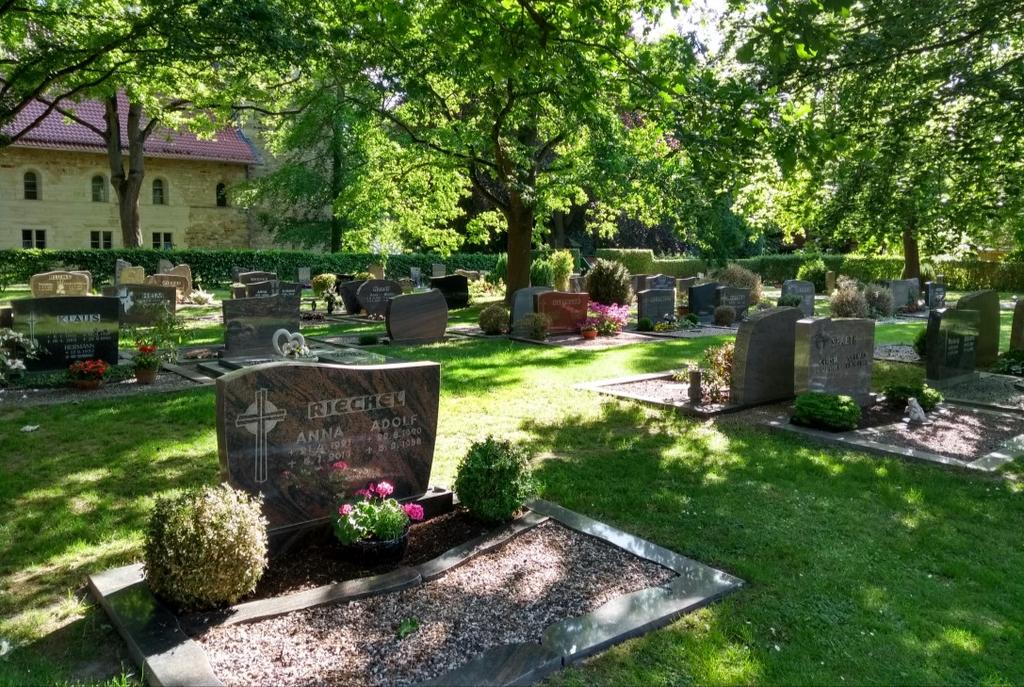 15 AUS GEMEINDE UND KV Was bedeutet eigentlich der Friedhof für uns, für die Gemeinschaft im Dorf, als eines der deutlichsten Erscheinungsbilder in unserem Dorf?